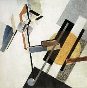 El Lissitzky proun 19d oil painting on canvas